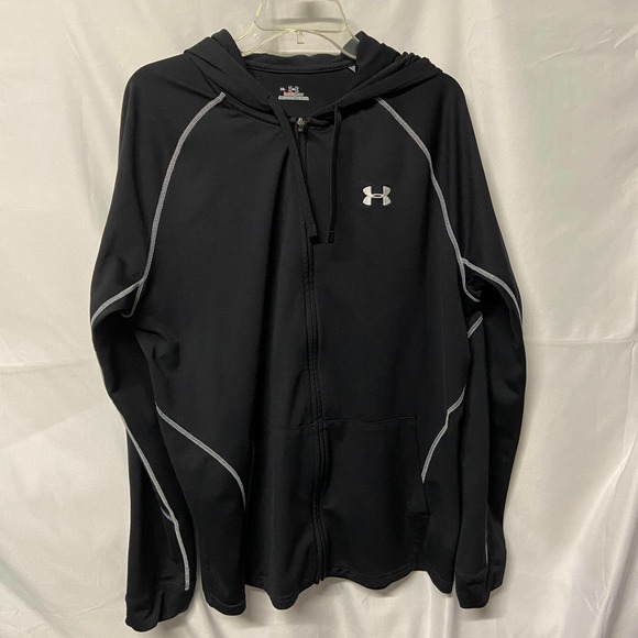 Under Armour Heat Gear Men's Hooded Jacket Loose XL - Picture 1 of 10